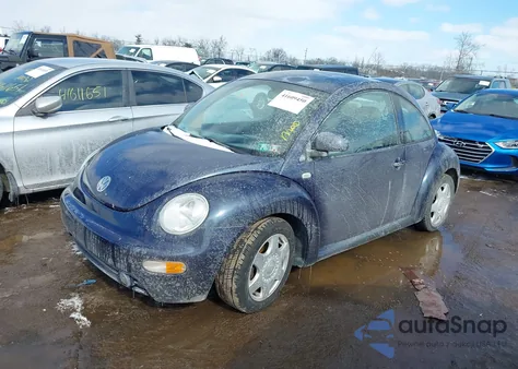 1999 Volkswagen New Beetle Gls from USA, damaged, VIN 3VWCC21C2XM451489
